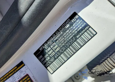 2016 Mercedes-Benz C 300 4Matic from USA, damaged, VIN WDDWF4KB7GR139357